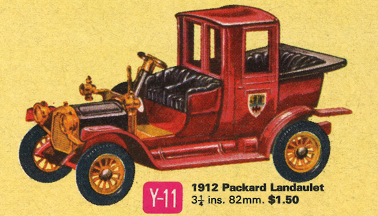 Classic #Matchbox time...1967 Y-11 1912 Pakard Landaulet