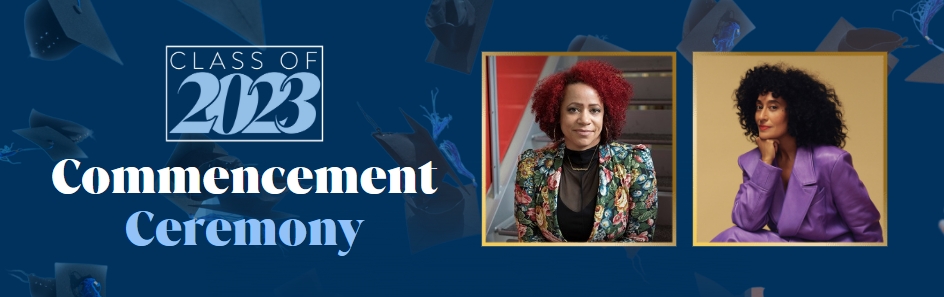 SpelmanPres's tweet photo. Our community is honored to welcome Pulitzer Prize-winning journalist @nhannahjones as the 2023 commencement speaker; and actress, CEO and producer @TraceeEllisRoss as the 2023 honorary Doctorate of Fine Arts recipient. Read more: https://t.co/KvbJwgcpQS #SpelmanGrad23 https://t.co/iQ3WHk0XPk