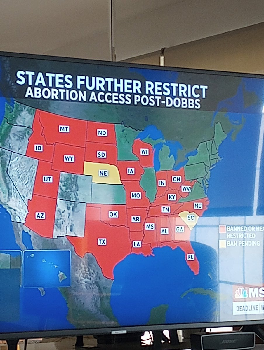 Imagine you are pregnant and don't want to be in ... let's say Mississippi. If you are without help, funds, time off from work, childcare or elder care substitute where do you go and how do u get there? #WomensHealth #forcedpregnancy