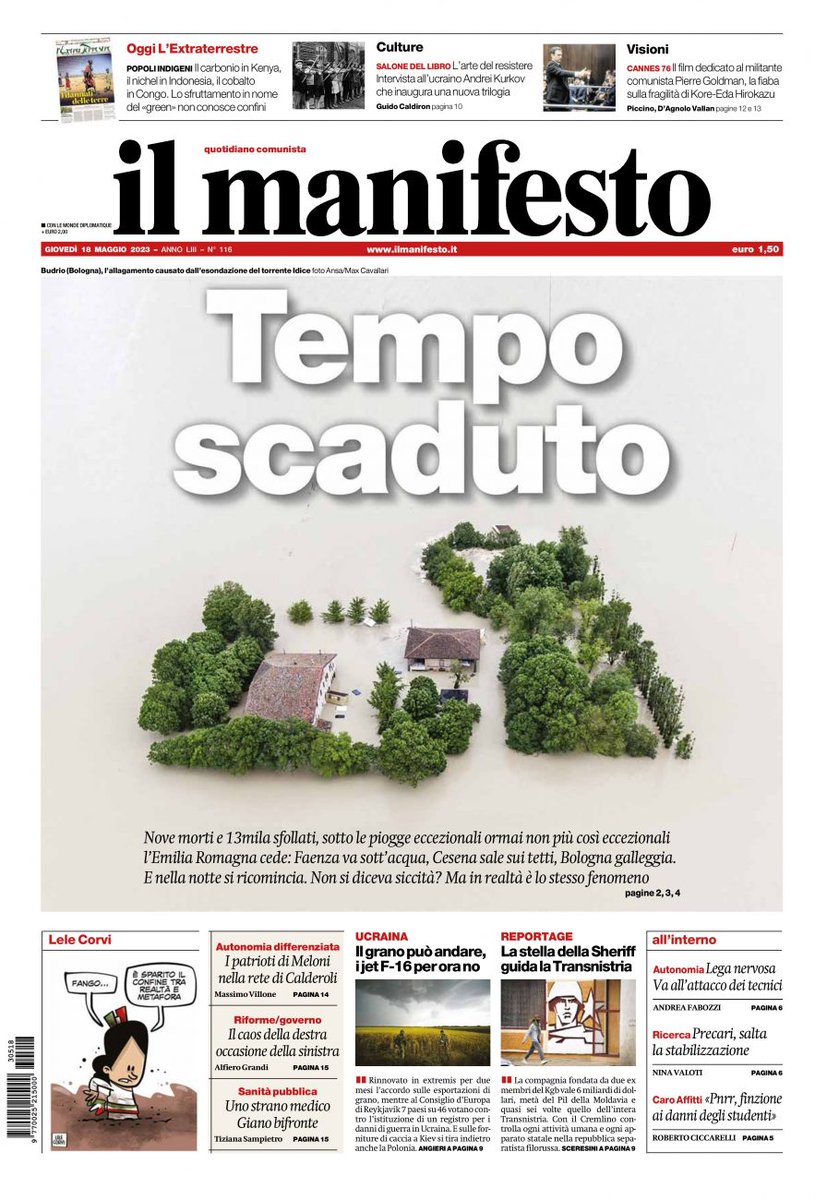 il manifesto tweet media