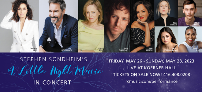 Tomorrow!!!
Join us for the highly anticipated, Tony Award-winning "A Little Night Music" with an incredible all-Canadian cast - <a href="/EricMcCormac/">Eric McCormac</a>, <a href="/CynthiaDale/">Cynthia Dale</a>, <a href="/chameroy_dan/">Dan chameroy</a>, <a href="/gabi_epstein/">Gabi Epstein</a>, <a href="/sadielsnow/">Sadie Laflamme-Snow</a>, <a href="/jesills/">Jonelle Sills</a> &amp; more!
Call 416.408.0208 or purchase here: bit.ly/3HXi2Pn