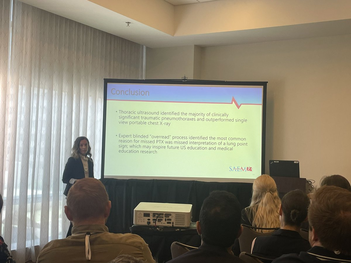 VCU Ultrasound (@ultrasound_vcu) on Twitter photo Check out <a href="/StephDeMasi/">Stephanie DeMasi, MD</a> presenting her research on ultrasound accuracy in detecting ptx at #SAEM2023 #SAEM23 Check out <a href="/StephDeMasi/">Stephanie DeMasi, MD</a> presenting her research on ultrasound accuracy in detecting ptx at #SAEM2023 #SAEM23