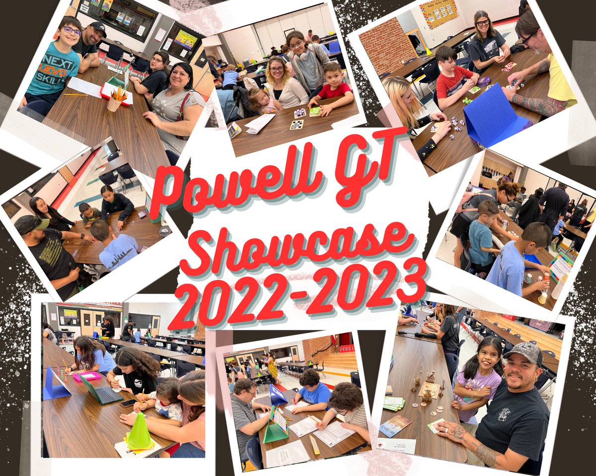 Our Annual GT Showcase was a blast! Students took their families around to various activities to teach them about part of their GT class time-Skill Stations! Thank you all for coming out, it was so much fun! @NISDPowell @NISDGTAA
