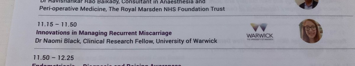 Naomi_C_Black's tweet image. It was great to speak at the @PrimaryCareShow today, discussing the psychological morbidity of RPL, modifiable risk factors that can be addressed in primary care and reinforcing support tools available #PCPH2023 #recurrentmiscarriage #recurrentpregnancyloss