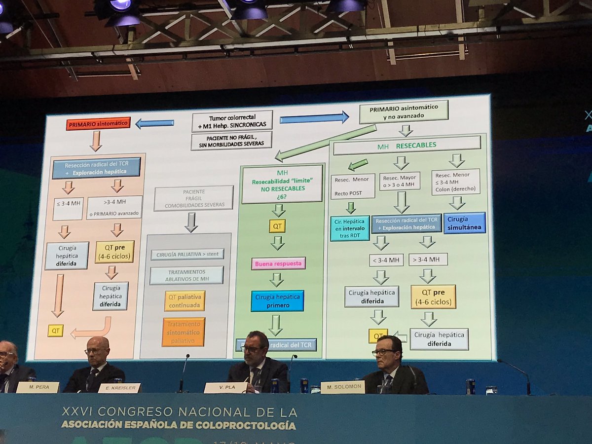 Cancer colorrectal y metástasis hepaticas sincrónicas por Dra. Esther Kreisler del H. De Bellvitge #AECP2023