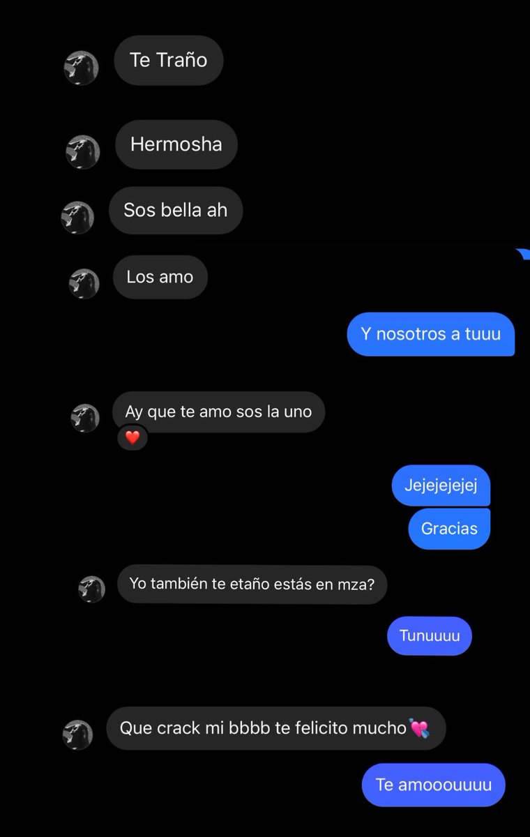 _MicaSalinas's tweet photo. Yo no les deseo salud y felicida..
Les deseo una Tina como amiga ❤️
Es que ella no tiene dimensión de lo feliz que me hace, vuelvo a Tunuyan a trabajar y a verla ❤️‍🩹 https://t.co/FndHkZx2kX