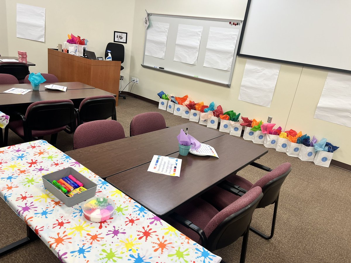alc_aisd's tweet image. Getting ready for the big celebration! 
#leveluplearning @foxbarry1 @nikkipt