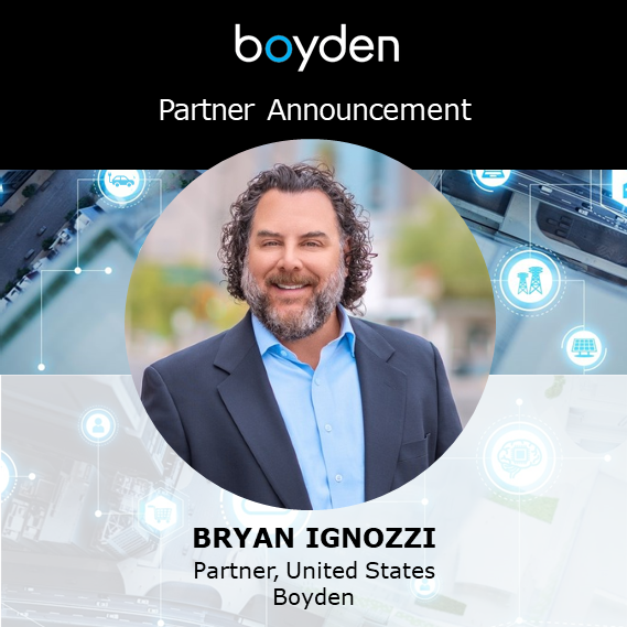 Boydensearch's tweet photo. Announcement: We are pleased to welcome Bryan Ignozzi as Partner, #BoydenUS. Joining our #California team, Bryan is an executive leader across many fields with over 25 years of experience in professional services, automotive, and financial services >> https://t.co/pYLmLXRWv3 https://t.co/yeupXtxKwz