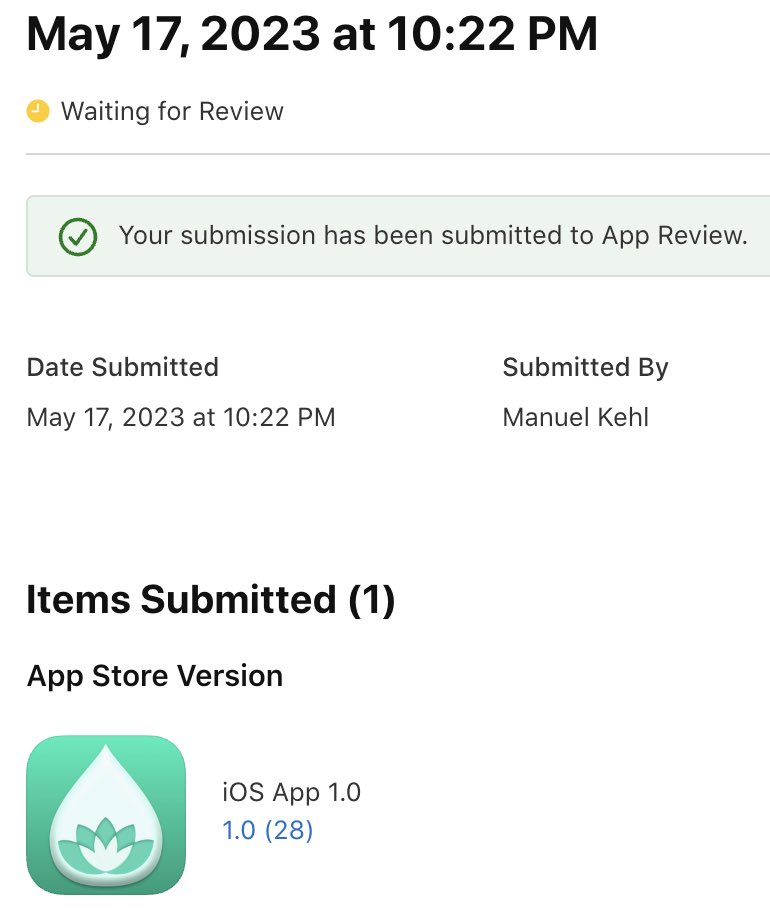 manuel_kehl's tweet photo. I did a thing 😱
@zenitizer 👀
#WaitingForReview #iOSDeveloper #iOSdev #Launch https://t.co/myFZvwTLWU