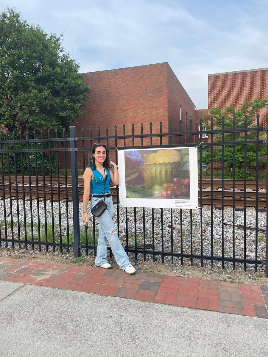 LassiterArt's tweet photo. If you are headed to Marietta Square, check out Bella &amp; Aiden’s work from Photography class selected for the M2R Fence Line gallery. #cobbartrocks #artsedga https://t.co/zIE6qR1r1s