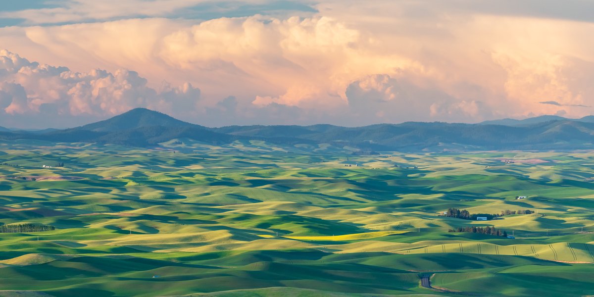 Palouse cloudscape.