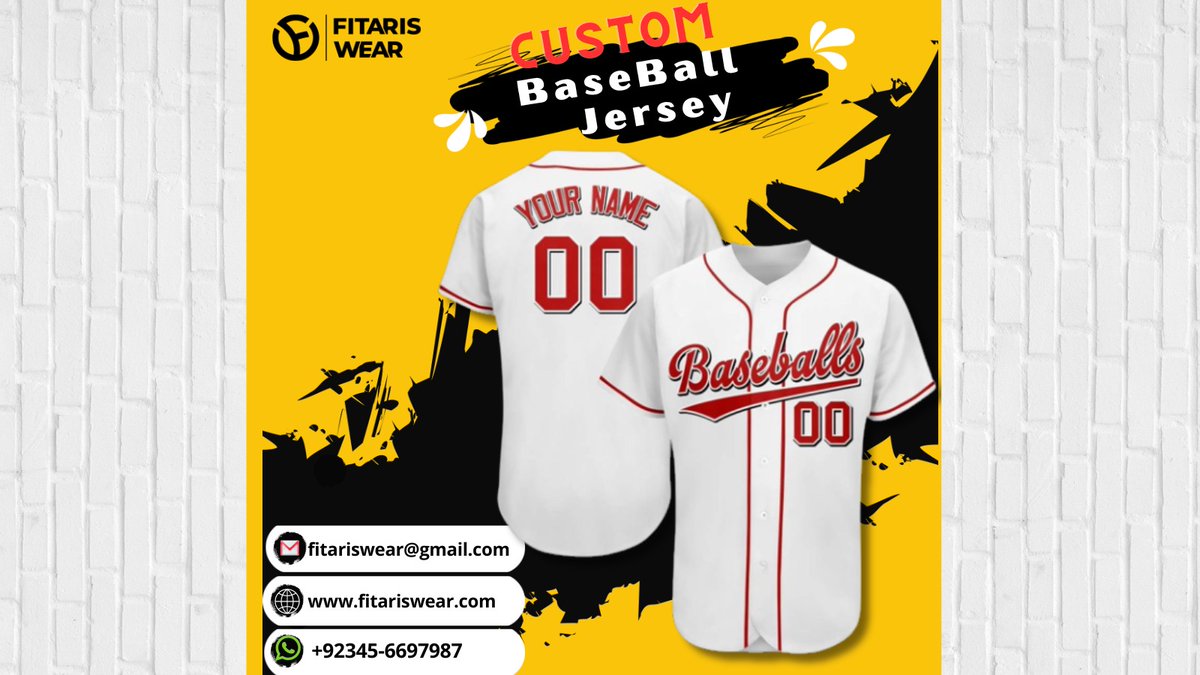fitariswear's tweet photo. ⚾Elevate your game with our #CustomBaseballJerseys⚾
🎨 Meticulously crafted for style and quality
💪 Designed for peak performance
🌈 Express your team's identity
🏆 Trusted by satisfied #teams and players.
Contact us to bring your vision to life! #TeamUniforms #SportsFashion https://t.co/ZlaCN0hfOz