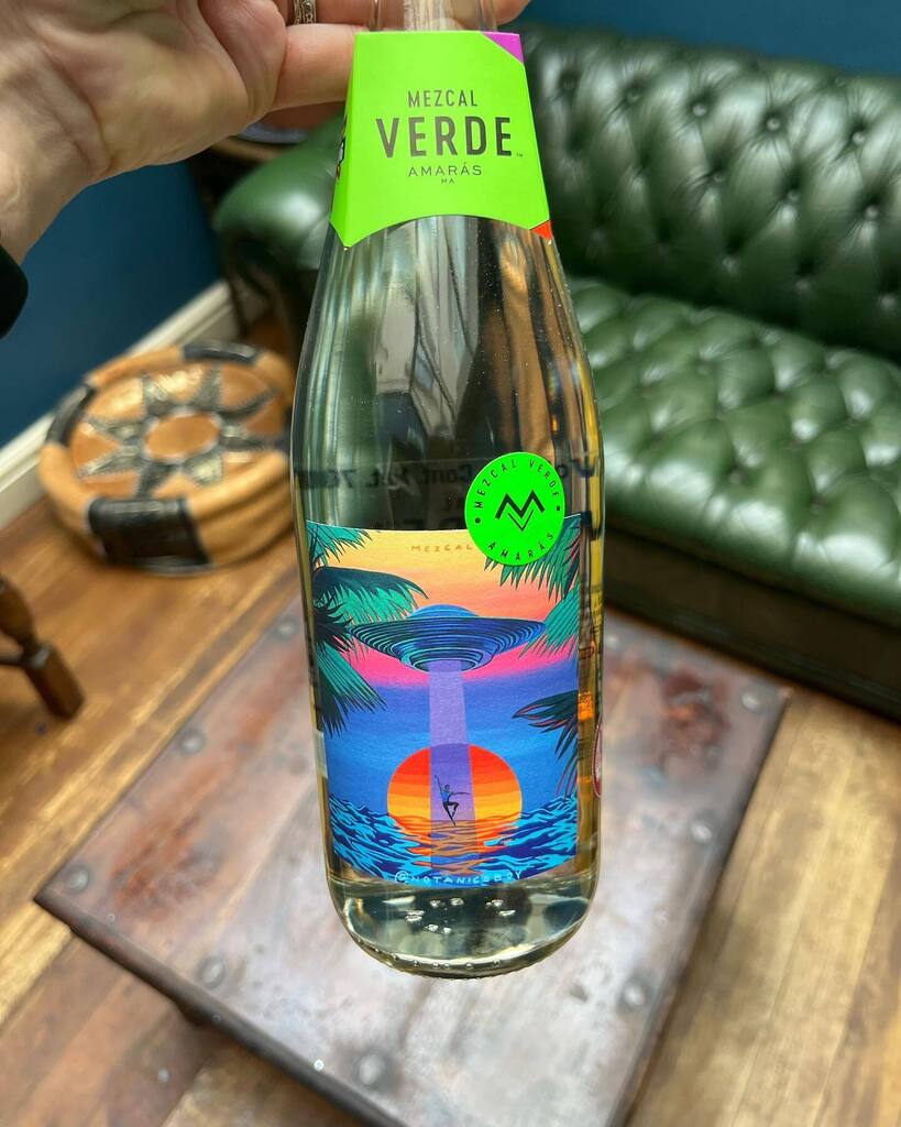 Restocked on @mezcalverde They have different labels for every batch. Especially loving the latest  UFO design. Just in time for our space themed birthday party on Saturday! 🛸🥳😍
.
.
.
.
.

#tothemoonbristol #bristolnightlife #whatsonbristol #bristole… instagr.am/p/CsW25QPMVA2/