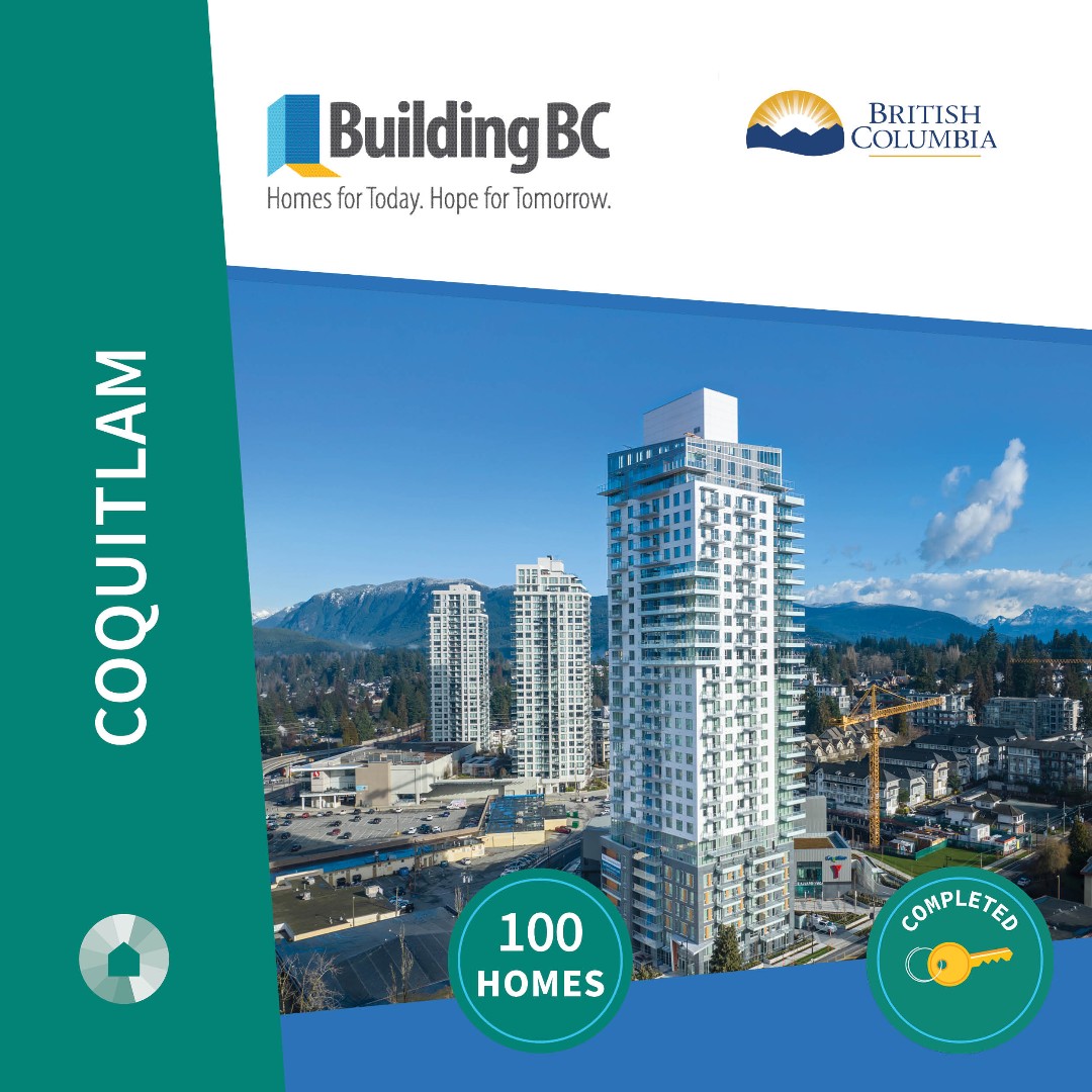 BC Housing on Twitter "One hundred new affordable rental homes are now