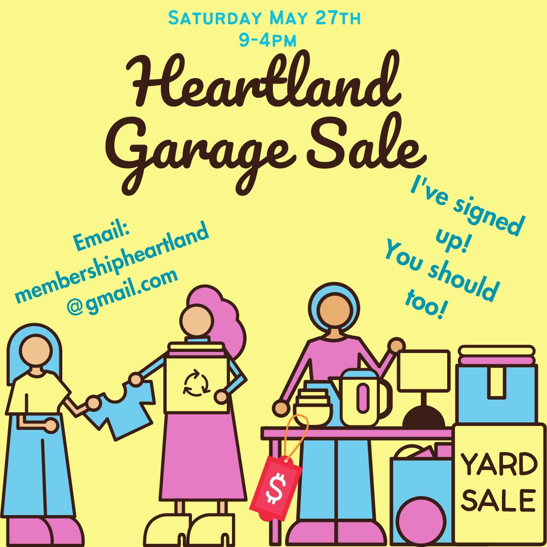 HCAHeartland's tweet photo. Heartlands Garage Sale is May 27th ! Come visit our neighbourhood ! https://t.co/3PY4ow3qKk