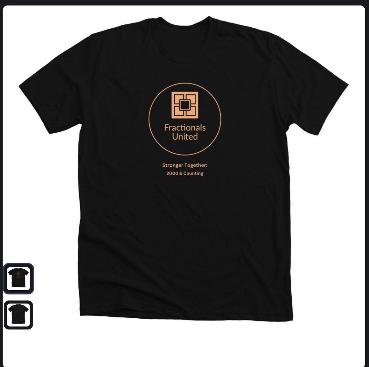 KarinaMikhli's tweet photo. Another @FractionalsU #milestone and another t-shirt to commemorate it!

#community #fractionalsunited #fractionalsuniting https://t.co/4yioraOIMM