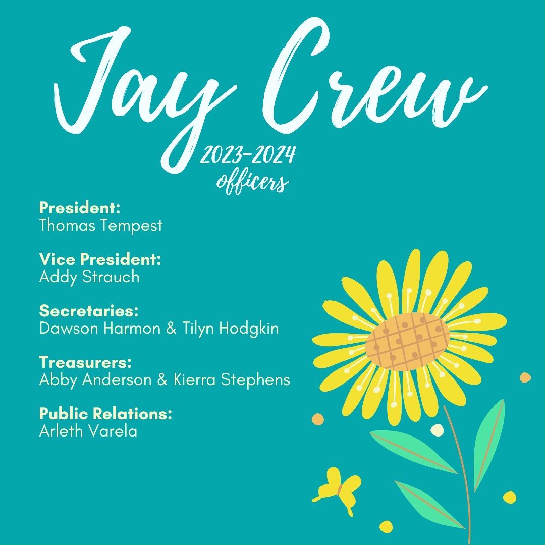 LHSJayCrew's tweet photo. Jay Crew is excited to prep for Transition Day for the Class of 2027! Our new officers are ready to lead the Blue Jay Way!  Save the date! @LibertyLMS @dmsbluejays @LHSJAYS https://t.co/gnmX1oqYUy