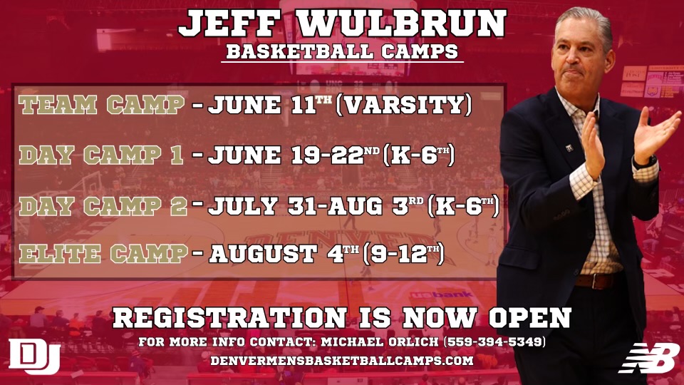 DU_MensHoops's tweet photo. It's that time of year! Spend your summer with us! Sign up in the link below. 

🔗 https://t.co/HmRp4eIXki

#GoPios https://t.co/09LJEM5JmZ