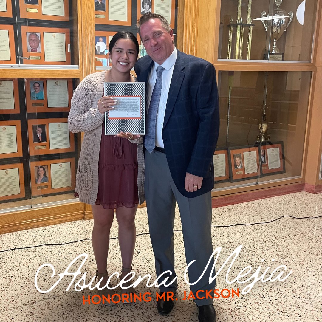 that impacted their life the most, to honor them at the banquet. They read a letter to their Inspirational Educator thanking them for their lasting influence. Our students said that it wasn't WHAT they taught, but HOW they taught &amp; made them FEEL that made a difference. (2 of 2)