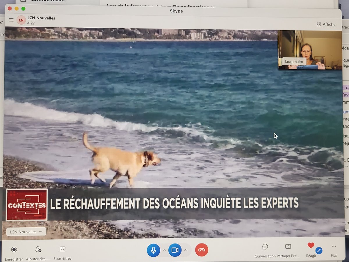 lauhaim's tweet photo. 22 h29 en France . En attente de mon duplex avec mon collègue @RichLatendresse  pour #contextes #Tva #Canada https://t.co/Kzgr27xjGq