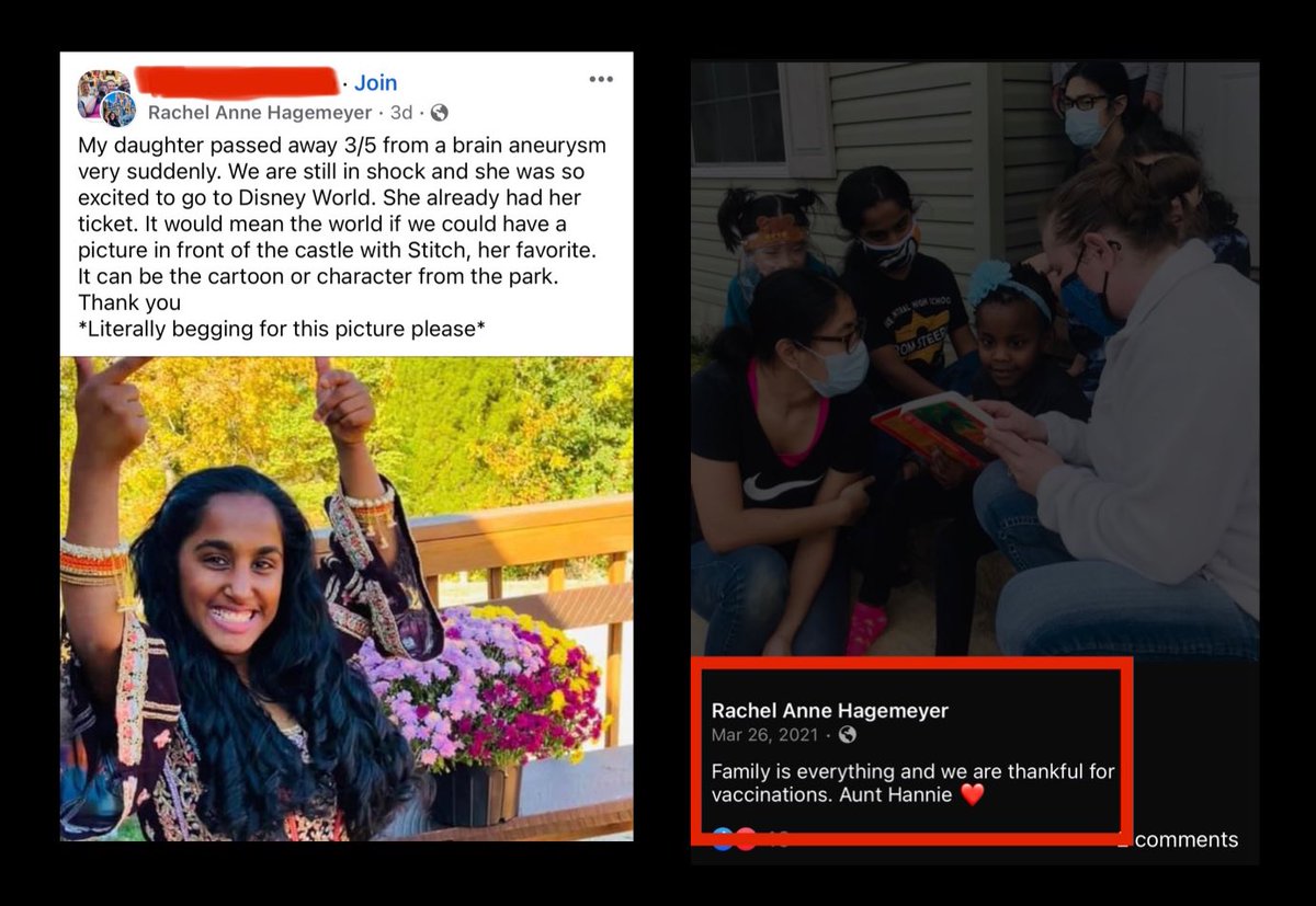 **These posts are public so nobody can sue me**

This RN’s 21 year old daughter died from an aneurysm. They were “thankful for vaccinations”. 

I know that leftists will never admit they were wrong, but the guilt of giving your child an mRNA vaccine must be unbearable.