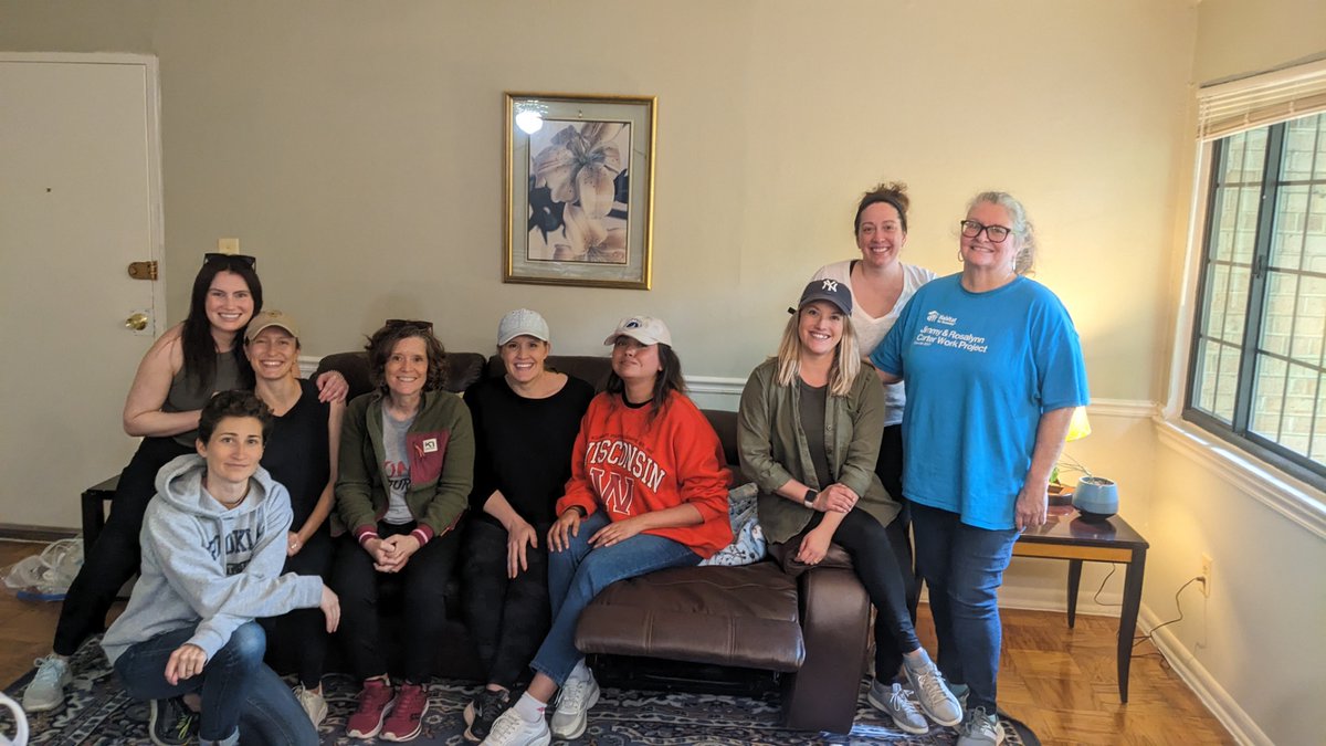 Thank you to the wonderful folks from @PyxeraGlobal(and our Board Member Maura!) for joining us last weekend to help put together an apartment for an Afghan family of 6. It was a little tight putting together the bunk, but the kid's room turned out great! #withrefugees #volunteer