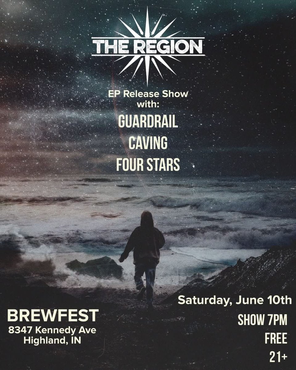 🚨We’re hitting up NW Indiana for a ✨FREE✨ gig with our friendly friends <a href="/TheRegionBand/">The Region</a> <a href="/Cavingmusic/">Caving</a> &amp; <a href="/fourstarsil/">Four Stars</a> next month, come b00gie🥳