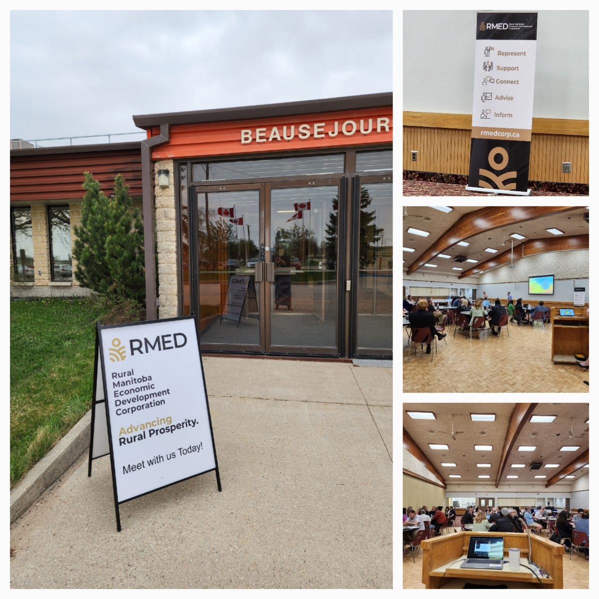 Thank you, Eastern Region! 

RMED &amp; Partners’ were excited to host such an engaging group of municipal council members &amp; staff, and economic development professionals today in Beausejour.