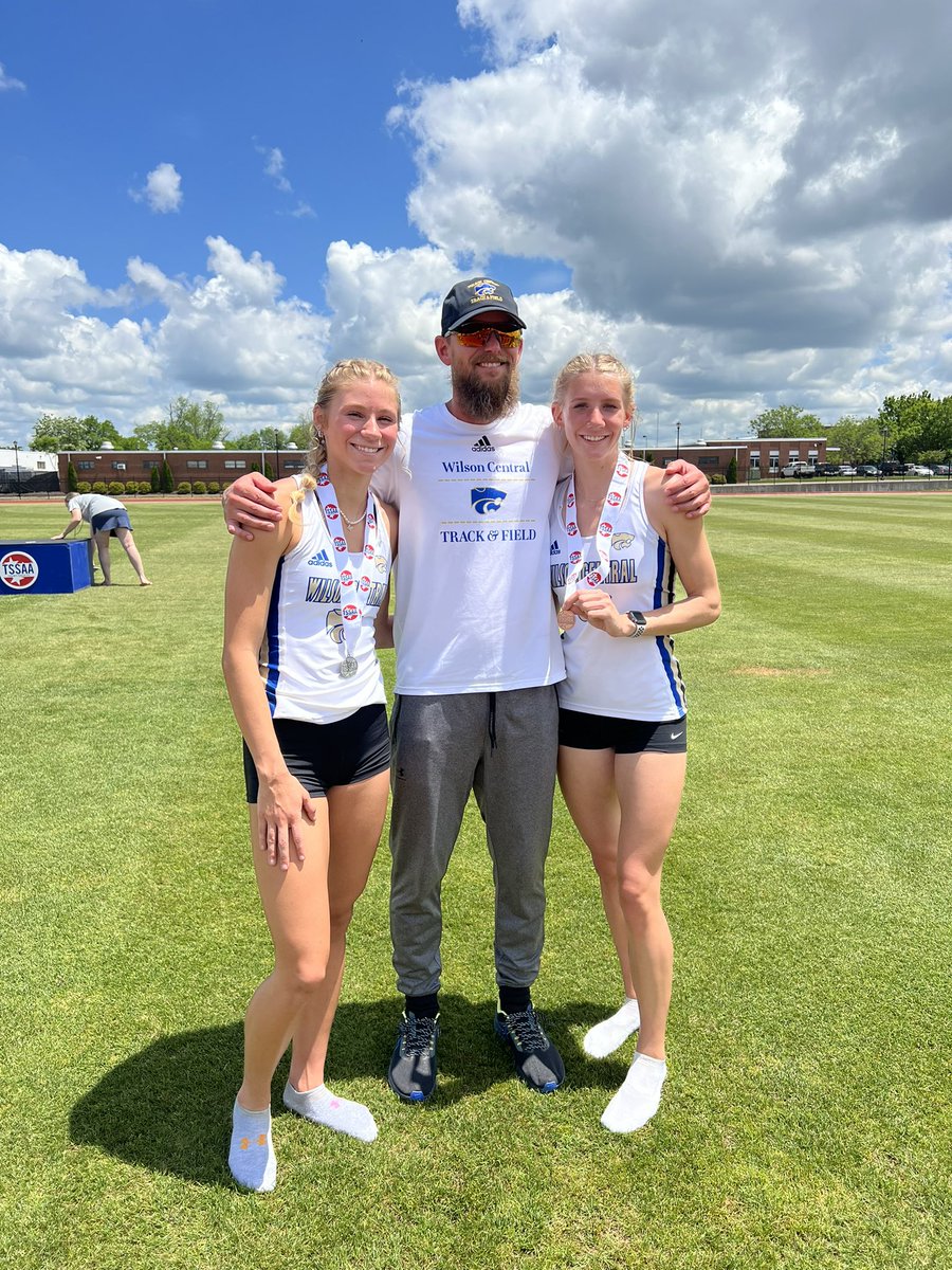 Congratulations to Maya Follmer and Sterling Webb for finishing 2nd and 3rd in the TSSAA State Pentathlon with 3389 and 3214 points #WildcatBuilt