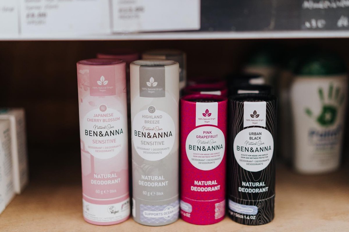 VillageGreensUK's tweet photo. Oh look who’s back: Ben & Anna! Vegan, natural deodorant and friends who keep you cool. @BenAndAnnaUK
(Ben and Jerry’s is so 2010)
#benandanna
#vegan
#plasticfree
#natural
#naturaldeodorant
#earthfriendly
#prestwich
#manchester https://t.co/KGziA6Zwj0