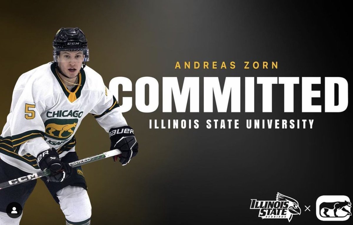 USPHL (@usphl) on Twitter photo #USPHLCommitments: Congratulations to two-year <a href="/ChiCougarsHky/">Chicago Cougars</a> defenseman Andreas Zorn for his @achahockey commitment to <a href="/ISUHockey/">Illinois State Redbird Hockey</a>! Best of luck, Andreas! #USPHLCommitments: Congratulations to two-year <a href="/ChiCougarsHky/">Chicago Cougars</a> defenseman Andreas Zorn for his @achahockey commitment to <a href="/ISUHockey/">Illinois State Redbird Hockey</a>! Best of luck, Andreas!