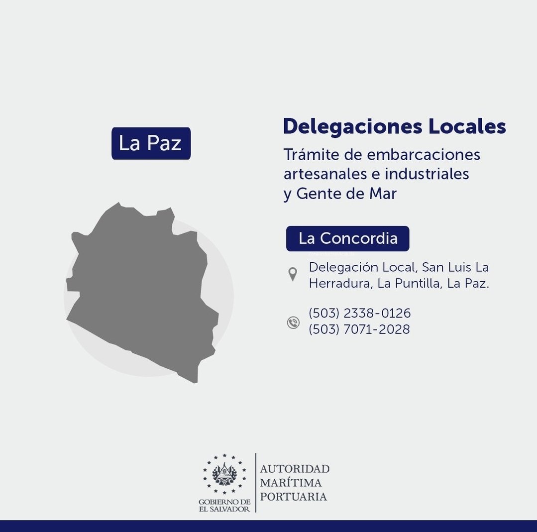 Acércate a nuestras Delegaciones Locales, será un placer atenderte.

#ElSalvador #DelegacionLocal #amp