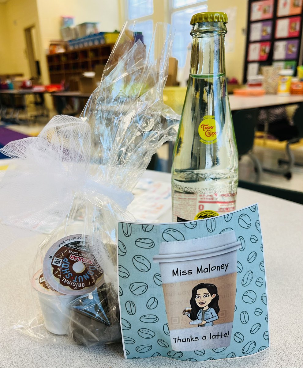 Celebrating the last day of my Coaching Cycle with <a href="/mrsrinehart1/">Annamarie Rinehart</a>! ☕️ Annamarie— you are so appreciated at Sayler Park and will be dearly missed! Those who get to work with you in the future are so fortunate! 💛🖤🐆 <a href="/saylerparkjags/">Sayler Park School</a> <a href="/ForwardEdgeOH/">Forward Edge</a>