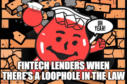 Digital payday lenders charge interest rates above 300% while absurdly claiming they don't need to abide by usury laws because their advances are not loans.

We need @CAgovernor Newsom & @CaliforniaDFPI to reject this fintech fallacy and #StopTheDebtTrap.
responsiblelending.org/media/californ…