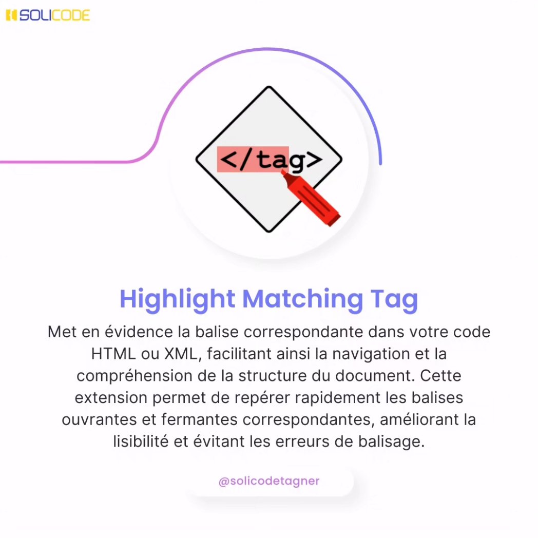 solicode_co's tweet image. Ajoutez une touche de style et améliorez votre flux de travail avec ces extensions qui transforment votre environnement de développement en un espace visuellement attrayant. 💡💪
#VSCodeExtensions #webdevelopment #Solicode
#programming #solicoders #coding