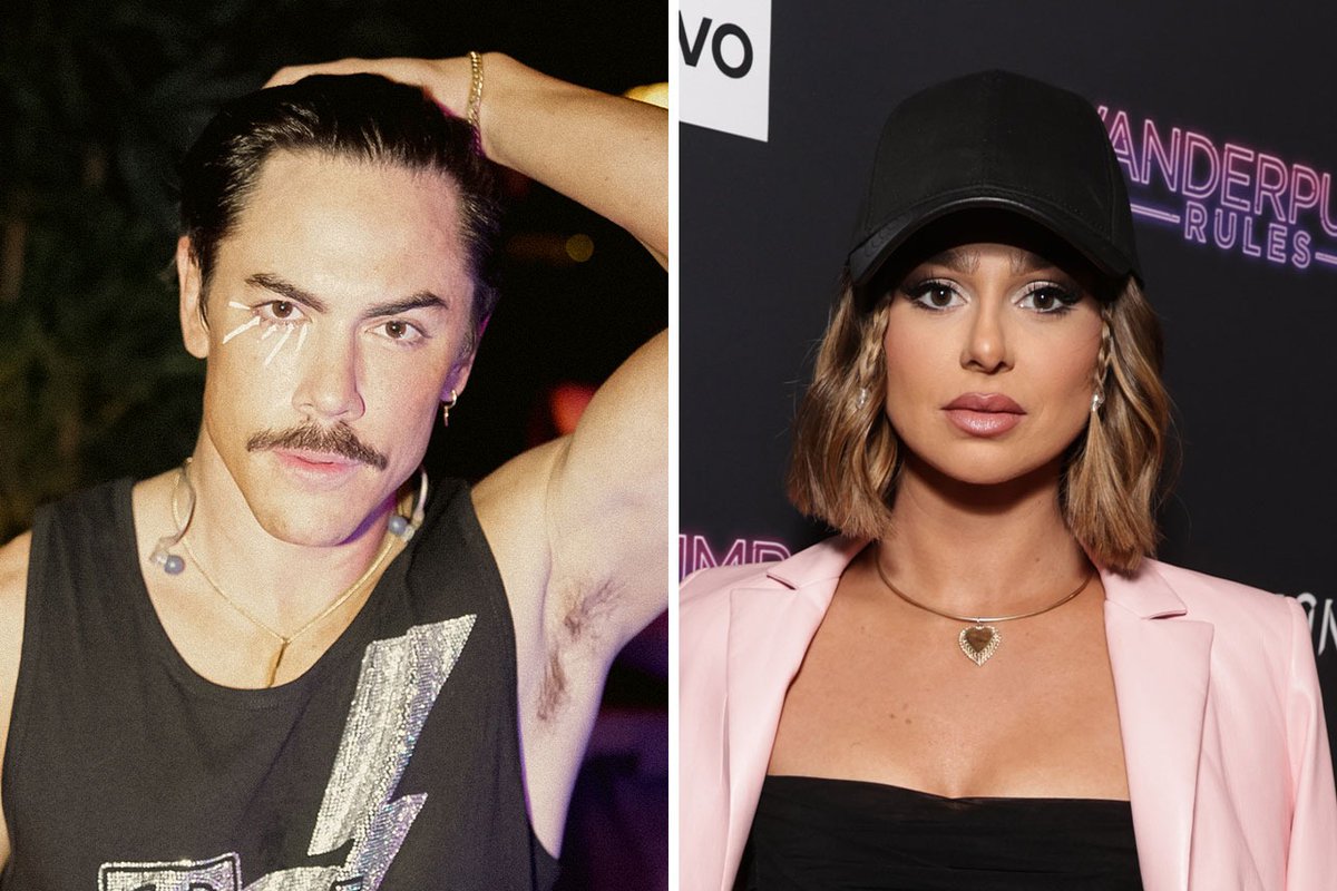 decider's tweet photo. #VanderpumpRules cheaters Tom Sandoval and Raquel Leviss have reportedly split ahead of the Season 10 finale: https://t.co/9O5Idze0yZ https://t.co/SH3hSO2bpg