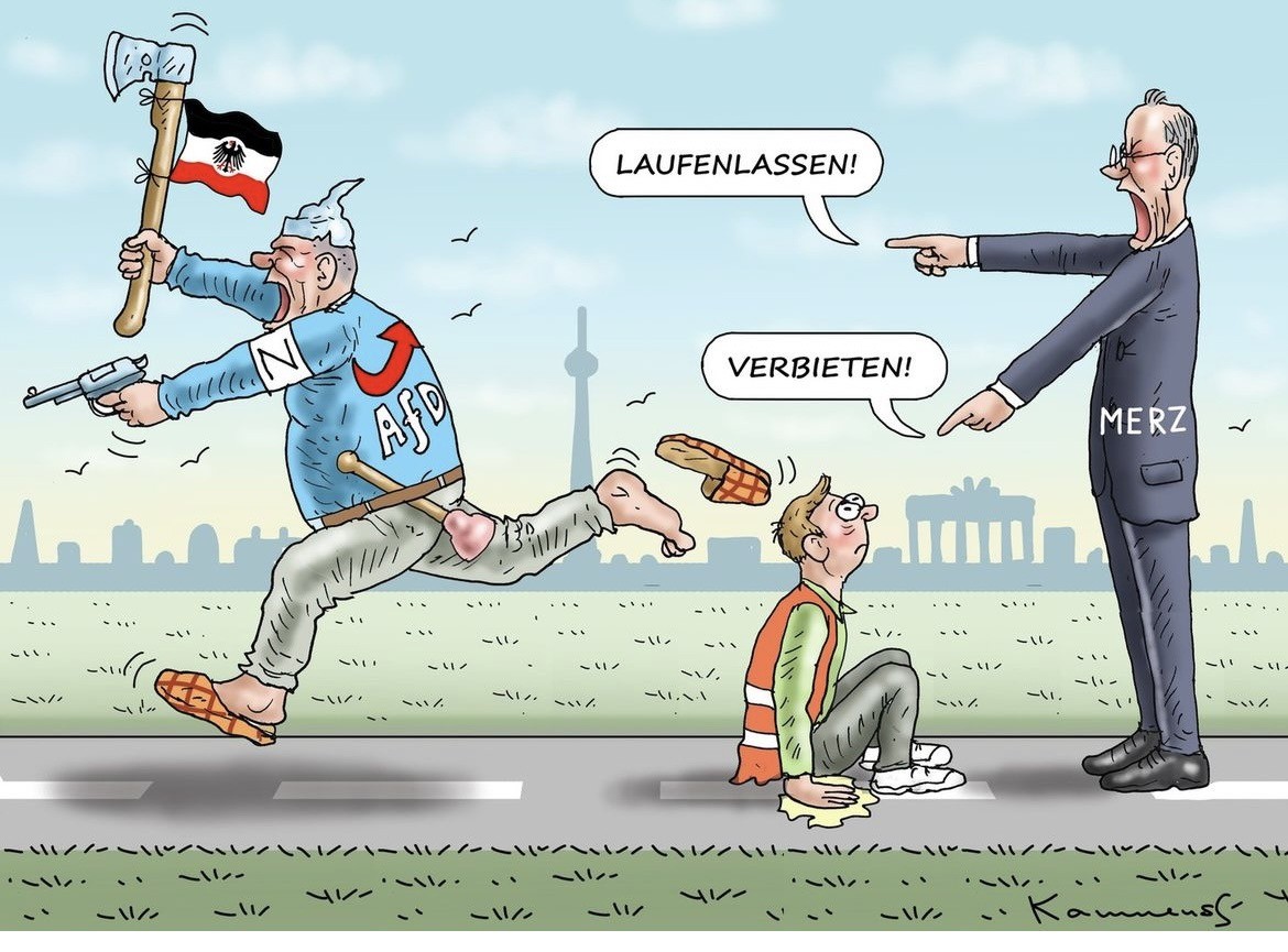 DemokratieStern's tweet photo. Die "Brandmauer" der CDU! Kurz erklärt! https://t.co/3s5pZEG2K1