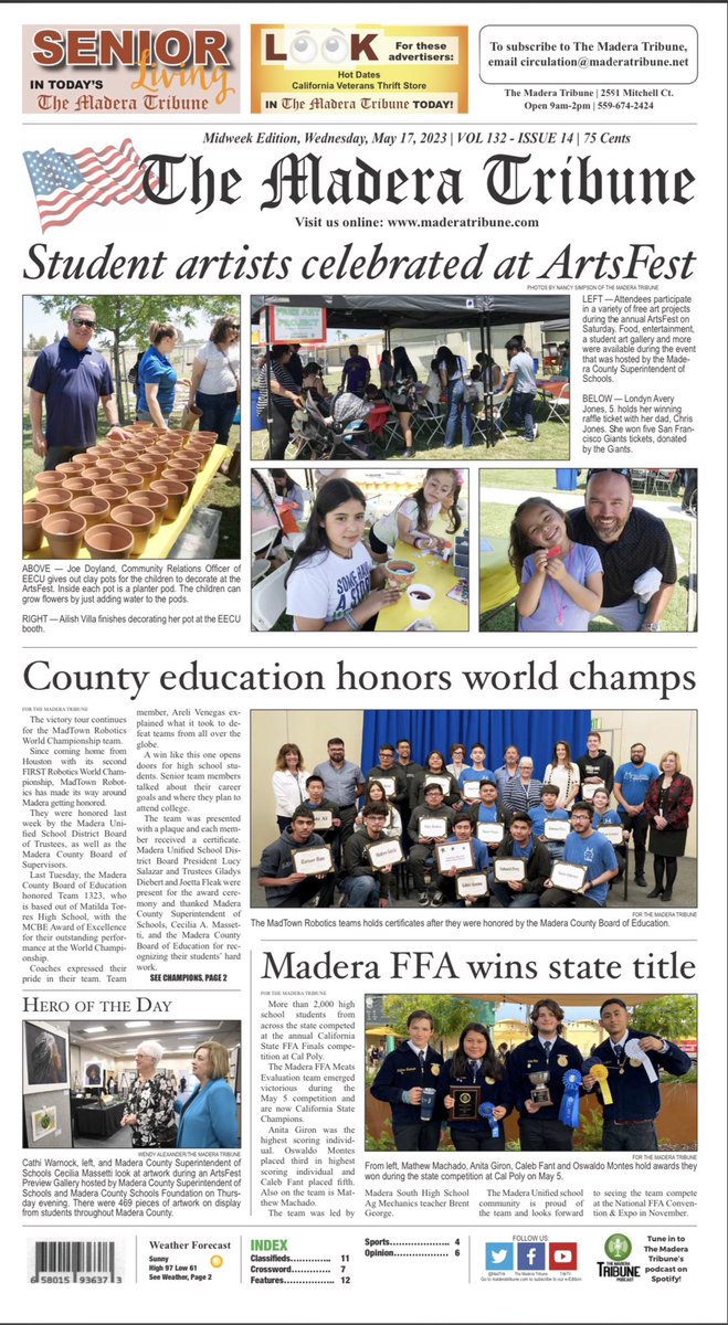 The Madera Tribune tweet media
