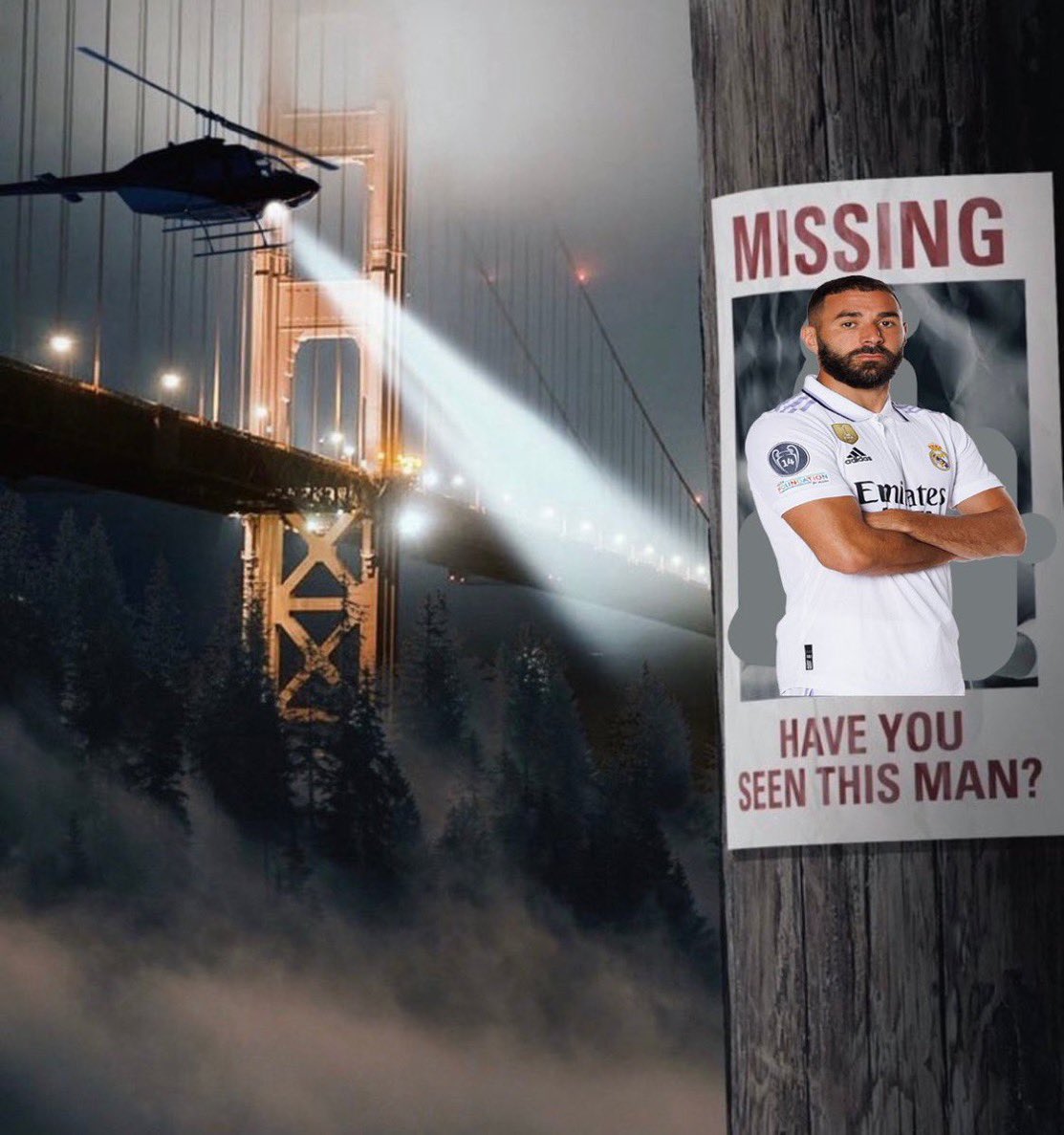 <a href="/ESPNFC/">ESPN FC</a> Someone check on benzema 😭😭😭