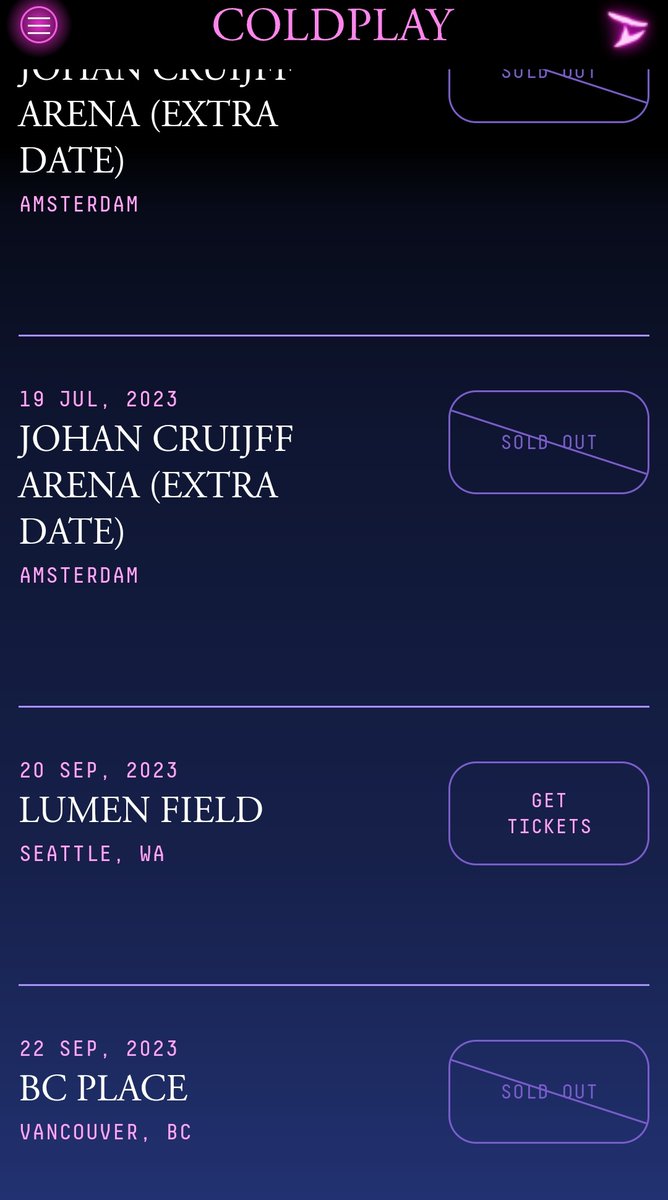 nmonarizqa's tweet photo. Yang kehabisan tiket Coldplay bisa dicoba ke Seattle aja yang sampe hari ini masih banyak tiketnya, total ga sampe 20 juta ama tiket PP, udah sampe Amerika loh 🙃👀

...daripada beli dari calo 30 juta 👀 https://t.co/b3b5r4gPqU