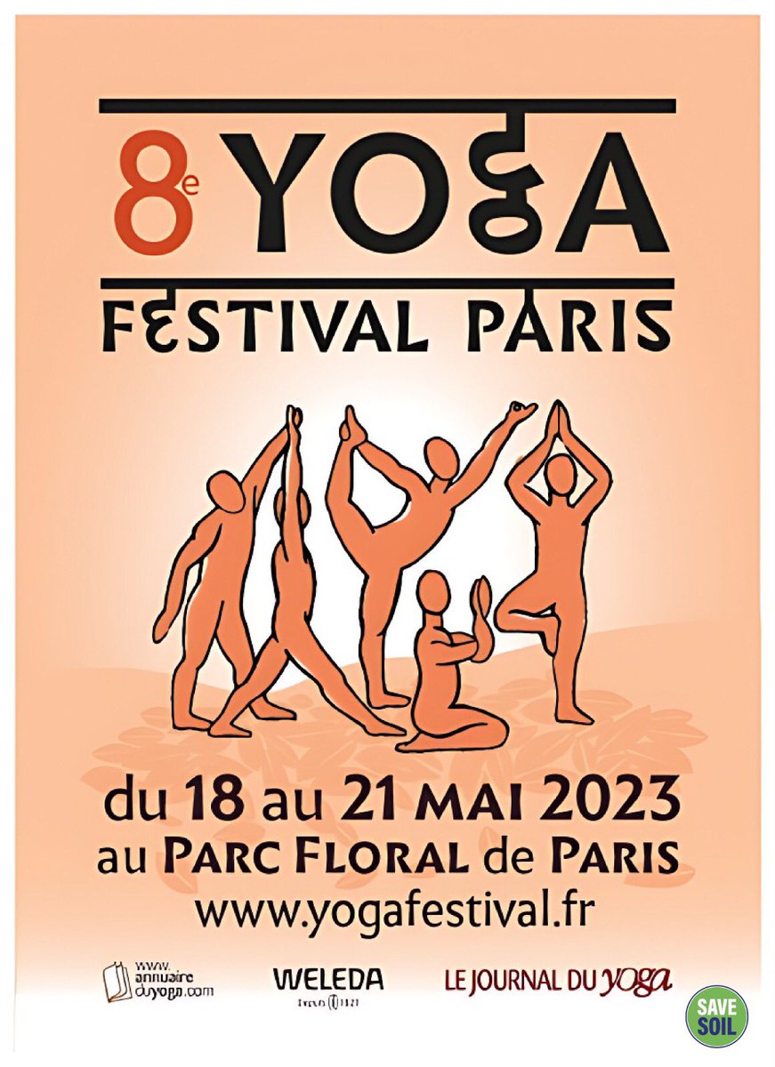 During 4 day #YogaFestivalParis @YogaFestival_FR  Earthbuddies will be hosting a #SaveSoil stand. Because spiritual process and concern for our environment are intimately linked #ConsciousPlanet 
@cpsavesoil @SadhguruJV