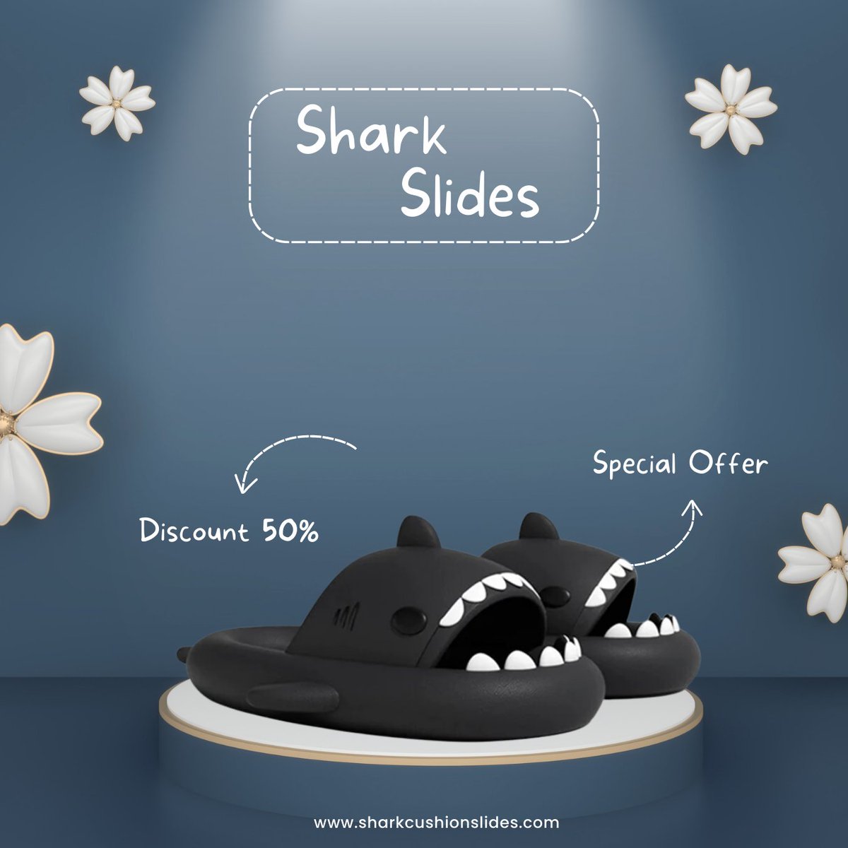 sharkcushion's tweet image. Step into comfort and style with our Shark Cloud Slides! 🦈☁️ These slides combine the sleekness of sharks and the softness of clouds for the ultimate footwear experience.  

Shop Now: sharkcushionslides.com/products/shark…

#sharkcushionslides #cloudslides #comfyslippers #footwearfashion
