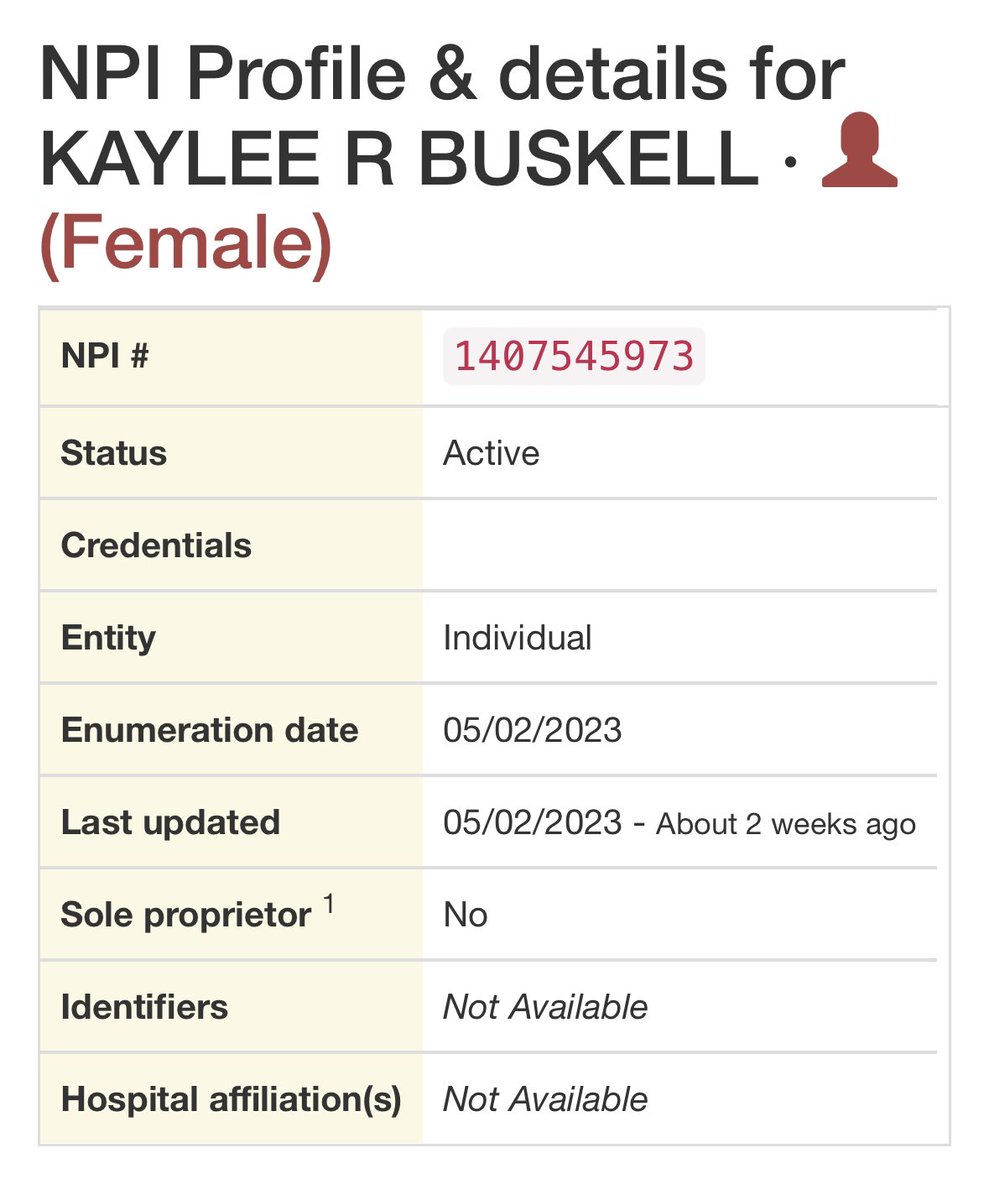 Nova_Gov's tweet photo. It appears someone (cough @KaylianaBuskell ) is trying to use my good, Christian, gun-toting, genocide-loving, Ring-wing name to push dirty commie rhetoric. Did you know only 34 people have the last name Buskell and I know all of them?

Video coming. https://t.co/8e5O8ue65A