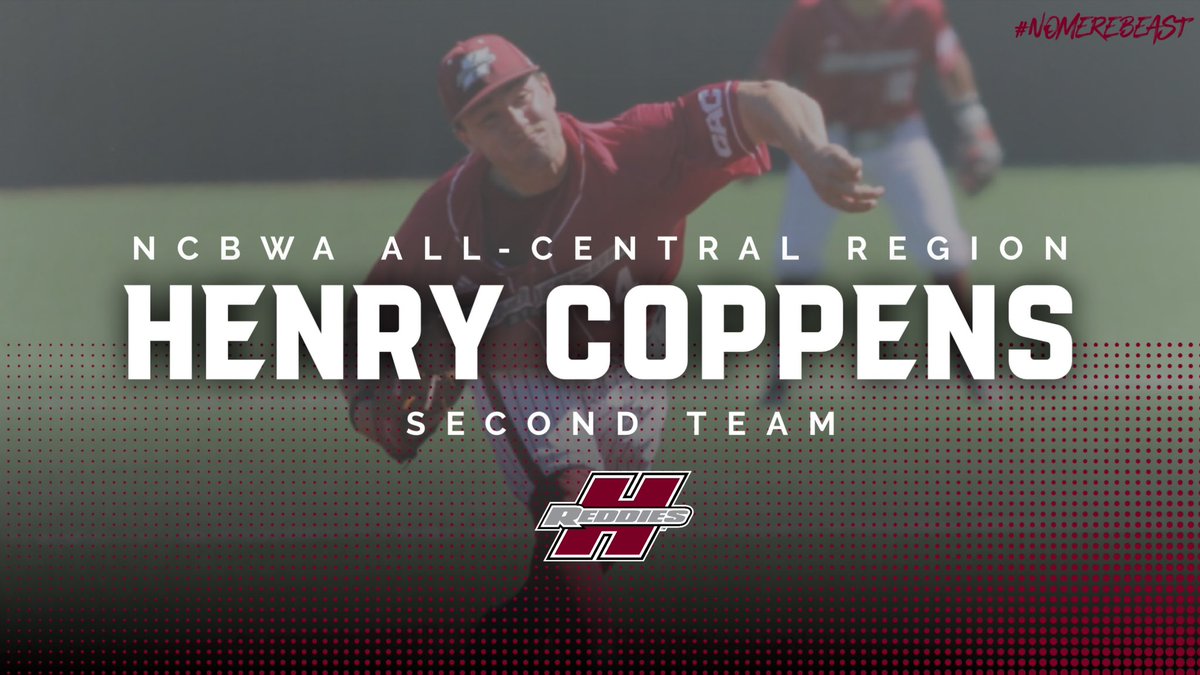 ReddieBaseball's tweet photo. Congratulations to Henry Coppens on being named to the @NCBWA All-Central Region Second Team! ⚾️

#NoMereBeast https://t.co/CFT4szDTT1