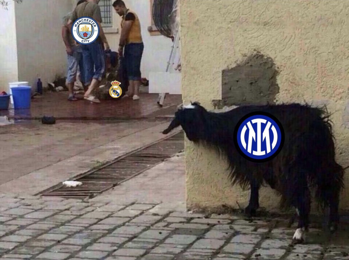 TrollFootball's tweet photo. Inter watching the 2nd semi final like... https://t.co/QH3wkaYKvO
