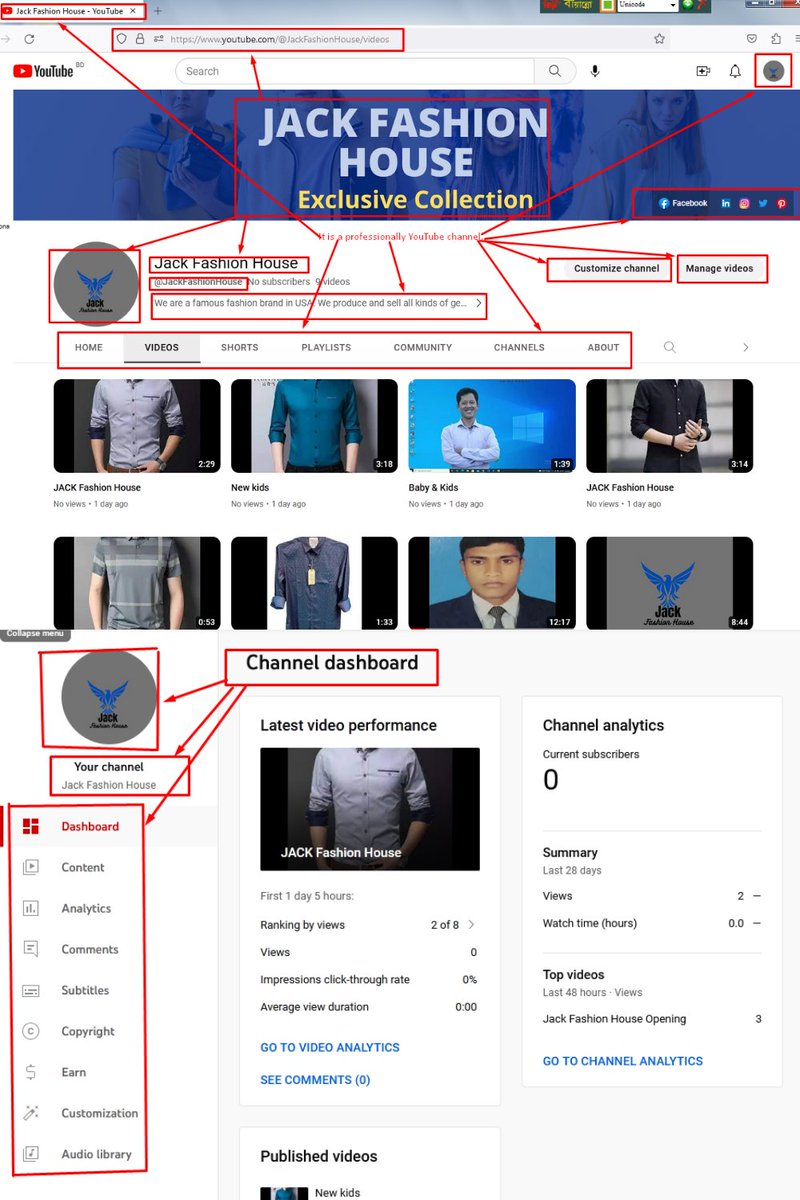 rashadalam005's tweet image. 😀 I have created a professional YouTube channel name and dashboard for my client. I have shown here how to create a professional YouTube channel with red symbols.😀

My service link.

fiverr.com/s/Vp502m

#howtocreateyoutubechannel #Ledger #youtubechannel #Youtubemarketing