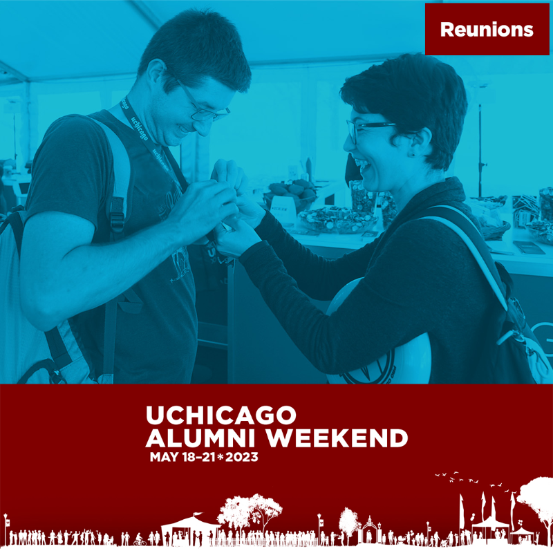 UChicago Alumni on Twitter "What Alumni Weekend events are happening