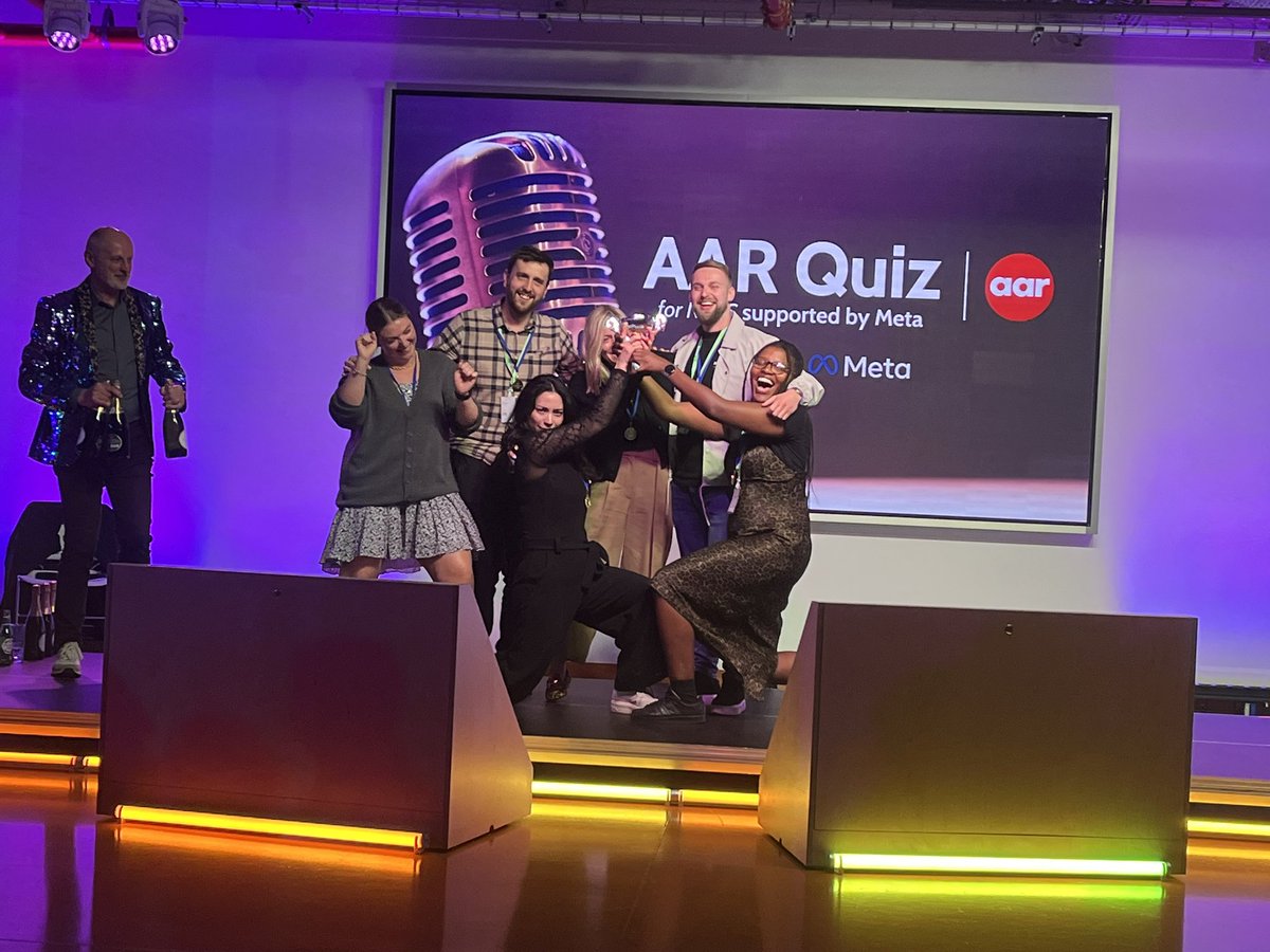 AARGROUP's tweet photo. Lifting the trophy and taking the title of AAR Quiz for NABS Champions 2023 are @Anomaly 🎉
Huge congratulations! Take the plaudits and bask in your glory! 🏅
#QuizOut https://t.co/mZ4gLNemQp