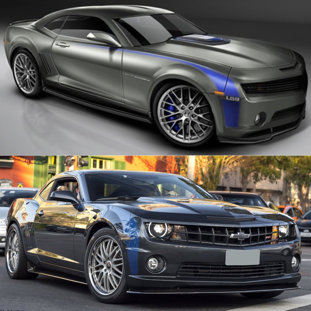 HennesseyPerf's tweet image. Concept ➿ Reality 🏁

The infamous ‘HPE700’ LS9 Camaro. Under the hood is a legendary LS9 6.2L V8 producing 725 HP and 741 lb-ft of torque.

#HennesseyPerformance #Camaro #LS9 #5thGen #CamaroSS #camaroZL1 #ZL1 #SS #lsswap #AmericanMuscle #Supercharged #Throwback #Legendary