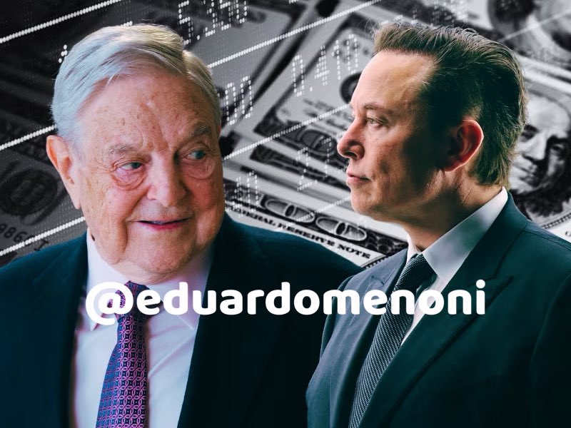 eduardomenoni's tweet photo. 🚨| ÚLTIMA HORA: Elon Musk dice que se “disculpa” con Magneto por su tweet comparándolo con George Soros. El globalista progre Soros es el nuevo enemigo de Musk y responde vendiendo todas sus acciones de Tesla. ¿Apoyas a Elon Musk exponiendo al macabro George Soros? https://t.co/Spq7ohRwvY